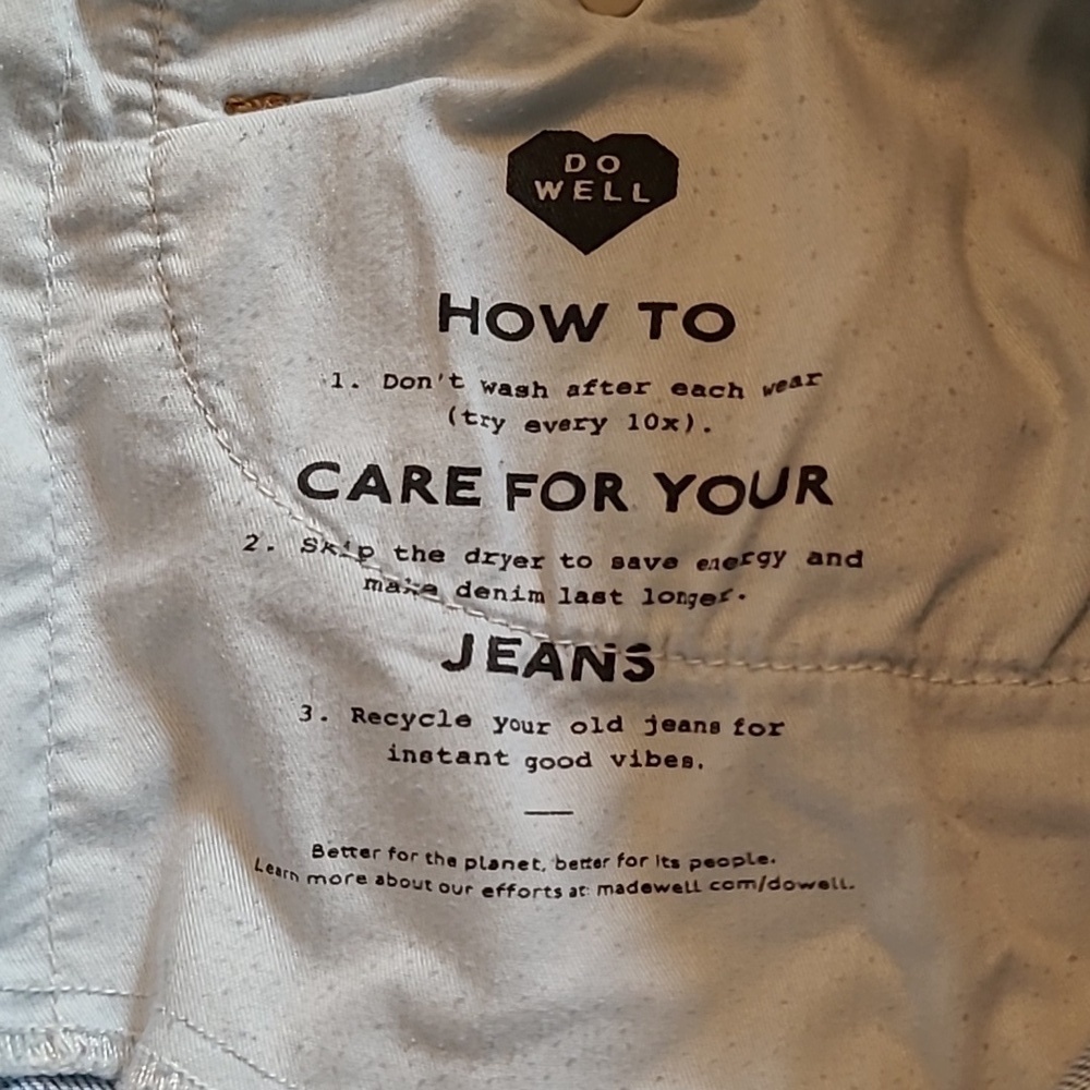 Madewell The Perfect Vintage Jean High-rise Distressed Light Wash Wmns 29 Casual - Picture 11 of 16